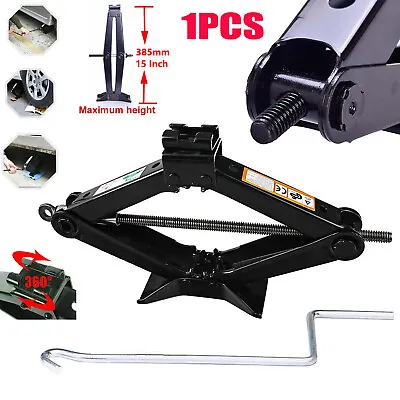 4500 Lb RV Car Trailer Stabilizer Leveling Scissor Jacks With Handle Garage Home • $35.32