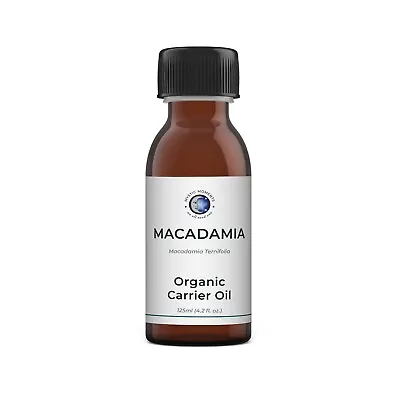 Mystic Moments | Macadamia Organic Carrier Oil  - 100% Pure - 125ml • £5.95