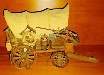 $69 • Buy Vintage Handmade Conestoga Wooden Covered Wagon With Many Extras