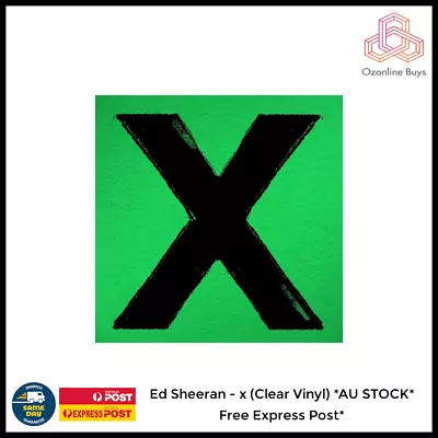 Ed Sheeran - X (Clear Vinyl) *AU STOCK*Free Express Post* • $69