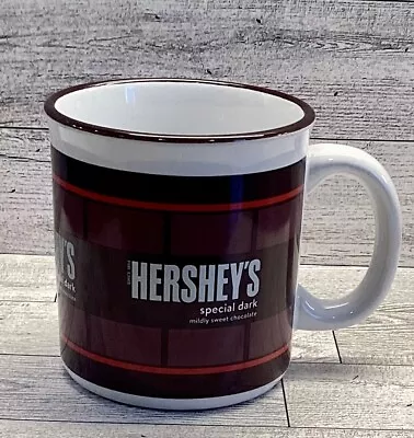 Galerie Vintage Hershey’s SPECIAL DARK Chocolate 12oz Coffee Tea Mug Cup Cocoa • $5.99