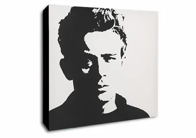 James Dean - Canvas Wall Art Framed Print - Various Sizes • £12.99