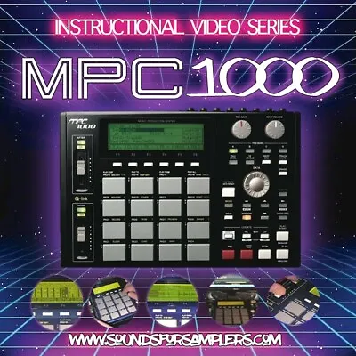 Akai MPC1000 Instructional DVD ( MPC1000 Tutorial ) • $59