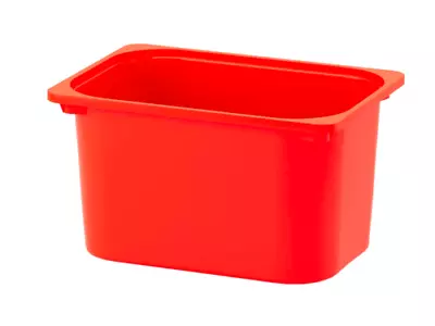 6x IKEA Orange TROFAST Storage Box 42x30x23 Cm • £36.99