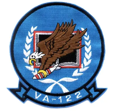 $34.99 • Buy 4.5  Navy Va-122 Attack Squadron Flying Eagles Embroidered Patch 
