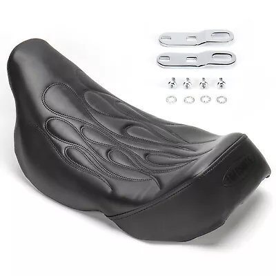 Microfiber Modern Low Profile Solo Seat For Harley Touring Bagger Dresser 08-17 • $129.99