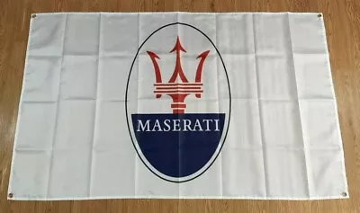 Maserati Flag Banner Sign For Garage • $17.41