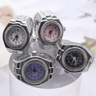 Mini Jewelry Finger Watch Men And Women Personality Ring Ring Watch New • $7.90