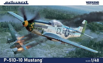 Eduard 1/48 WWII P-51D-10 Mustang [Weekend Edition] • $45.95