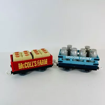 Thomas & Friends Trackmaster Cargo Lot Filled Train McColl's Farm & Sodor Dairy • $19.65