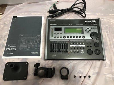 $1412.03 • Buy ROLAND TD-20X V-Drum Percussion Sound Module Function Check Tested Used