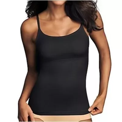 NWOT Maidenform Camisole Shapewear Adjustable Straps Max Support XL Black #2521 • $30