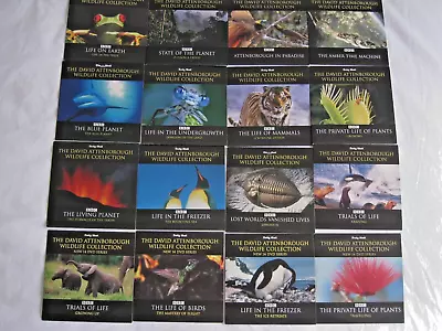 The David Attenborough Wildlife Collection  DVD X 25 Discs BBC Daily Mail. • £5.99