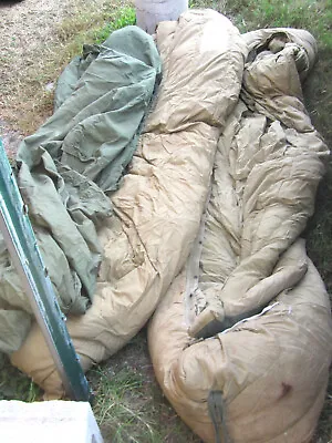 2   M-1949 MOUNTAIN SLEEPING BAG With 1945 WR CASE M-1945 Large • $95