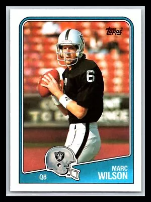 1988 Topps #326 Marc Wilson • $1.60