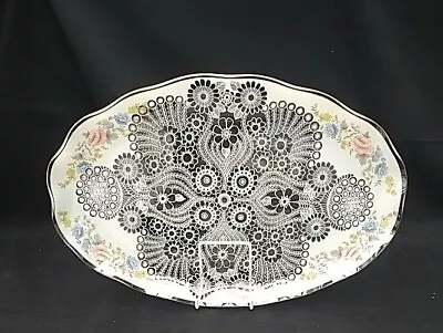 Vintage Chance/ Fiesta Glass Sandwich /Cake Platter • £3.50