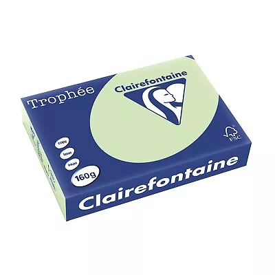 £59.99 • Buy A4 COLOURED CARD CLAIREFONTAINE ADAGIO REY WHITE PRINTER CRAFT COPIER 160gms