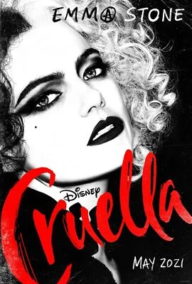 $20.99 • Buy Cruella Movie Poster (20x30) - Emma Stone, Mark Strong, Emma Thompson V2