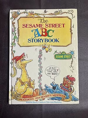 The Sesame Street ABC Storybook 1974 Hardcover Book Vintage • $3