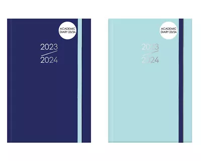 £4.95 • Buy A5 Academic Diary 2023-2024 Day A Page Mid Year Hardback Student Teacher Planner