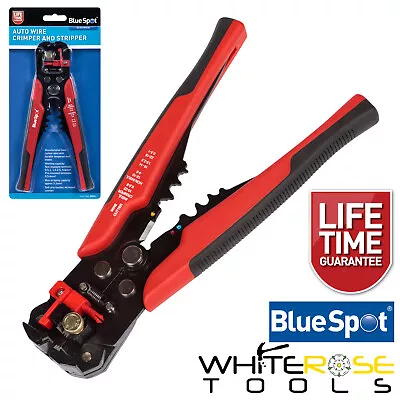 BlueSpot Crimping Pliers Stripper Auto Wire Electrial Cable Stripping Tool • £13.15