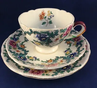 £14.99 • Buy Antique Royal Cauldon Victoria Pattern Tea Trio (Tea Cup, Saucer, Side Plate)