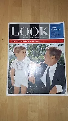 LOOK Magazine Dec 3 1963 John F. Kennedy And His Son Exclusive Pictures • $9