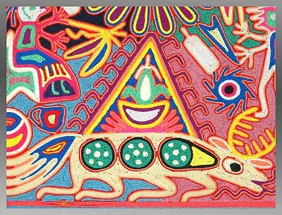  Contemporary Wall Art Huichol Mexican Tribal Folk Art Print Poster • $16.93