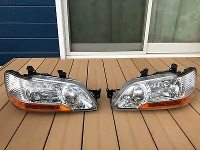 JDM Mitsubishi Lancer Cedia GDI CS2A CS5W Headlights Lights Lamps Set OEM • $666