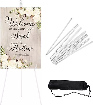 1 Pcs Easel Stand Lightweight Adjustable Art Easel Display Wedding Sign 66 Inch • $40.89