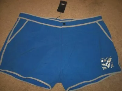 NEW HUGO BOSS Royal Blue Swim Trunks Board Shorts Swimwear Sz  XL • $39.89