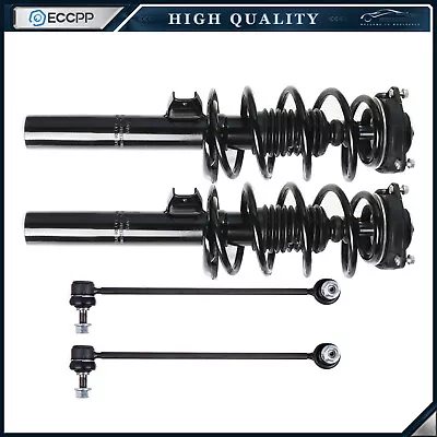Struts W/Coil Spring Sway Bar Front Left & Right For VW Beetle Golf Jetta Rabbit • $121.99