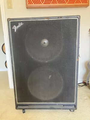 Fender Bassman 2 X 15” Cabinet (guitar Or Bass) • $450