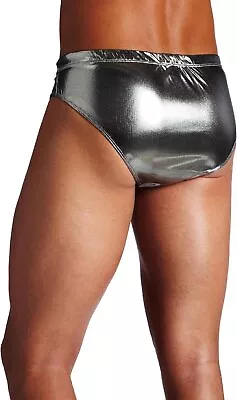 Intimo Men's Liquid Metallic Bikini Brief Underwear • $12.95
