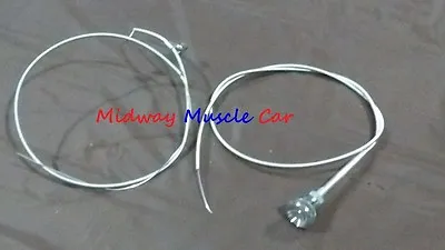 NEW Correct Unsheathed Upper & Lower Ram Air Pull Cable 69 70 Pontiac GTO T/A • $57.50