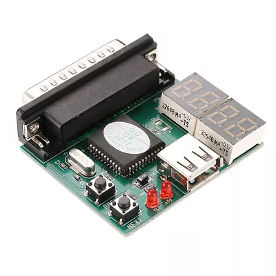 4-Digit Laptop PC Motherboard USB& PCI Analyser Diagnostic Test Post Card Tester • $3.99