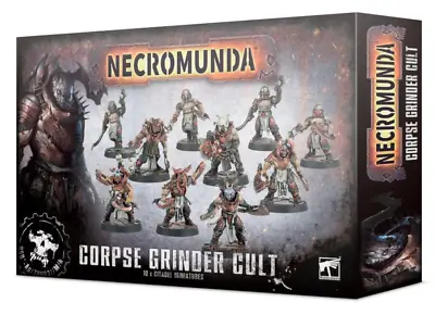 Necromunda Corpse Grinder Cult Gang NEW In BOX Warhammer 40K Chaos Cultists • $92.57