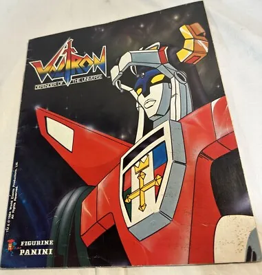 Voltron Defender Of The Universe VTG 1984 Figurine Panini Sticker Book • $14.99