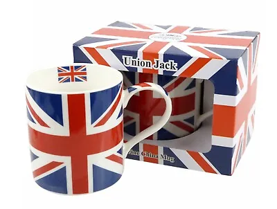 China Union Jack Mug/Cup Gift Boxed UK Souvenir London • £5.99