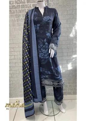 Asian Ready Made Suit Pakistani Indian Salwar Kameez  With Dupatta. SIZE S - XL • £17