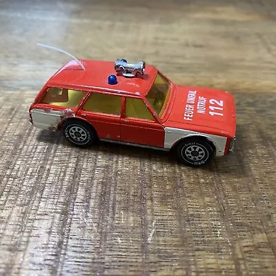 Vintage Siku Ford Granada Toy Fire Brigade Emergency Station Wagon • $20.10