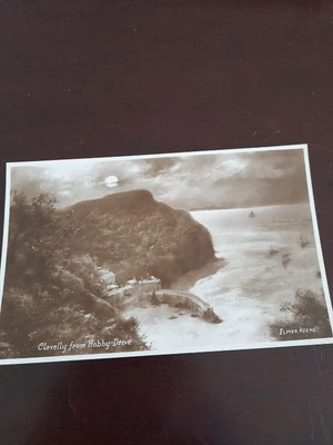 £3.99 • Buy Old Postcard Clovelly From Hobby Drive RP (Elmer Keene)