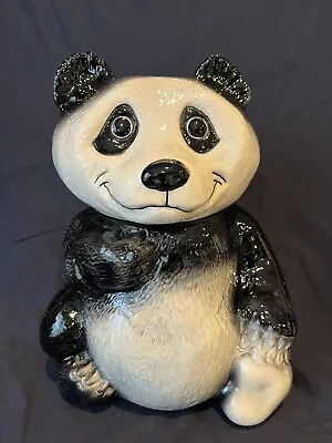 Vintage Panda Bear Cookie Jar J230 USA • $30