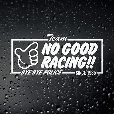 Team No Good Racing Car Oblong JDM Sticker Kanjo Racer Honda Civic EK9 EG EF • £2.95