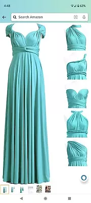 Long 72 Styles Infinity Dress With Bandeau Convertible Bridesmaid Dress Multi • $20