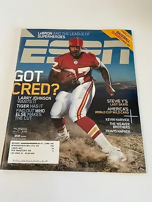 ESPN The Magazine May 2006 Larry Johnson Chiefs Cover Complete • $6.47