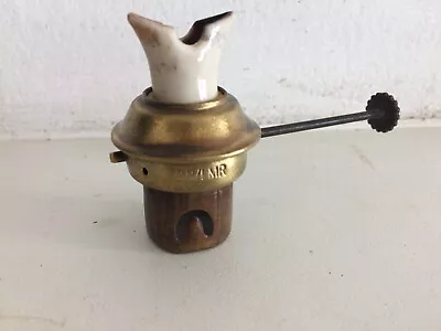 Br Lmr Railway Hand Lamp Sherwood Lynlight Ceramic Brass Burner Stamp 70mm Shaft • $34.23