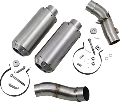 Hotbodies MGP II Slip-On Exhaust Muffler Pipe Stainles Kawasaki Ninja 1000 11-19 • $589.95