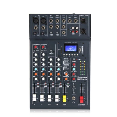 Studiomaster XS6 6 Channel PA Mixer Bluetooth Audio & USB • £145