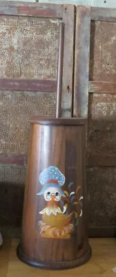 $165.75 • Buy Complete Old Primitive Wood Wooden Butter Churn W Funky Country Farm Chicken